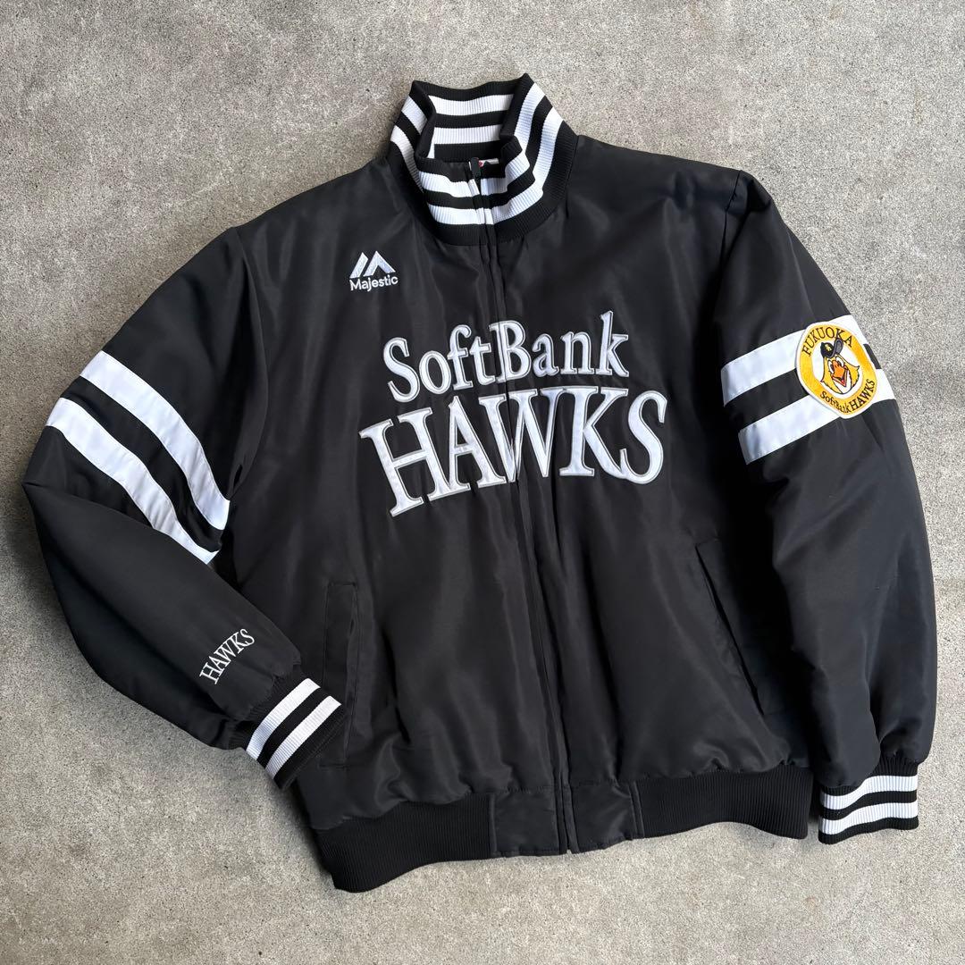 ★SoftBank Hawks★ グランドコート 中綿入り ジャケット