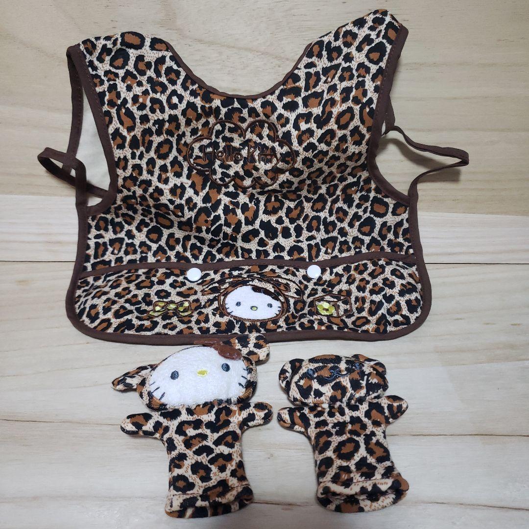 ハローキティ ヒョウ柄スタイとラトルセット