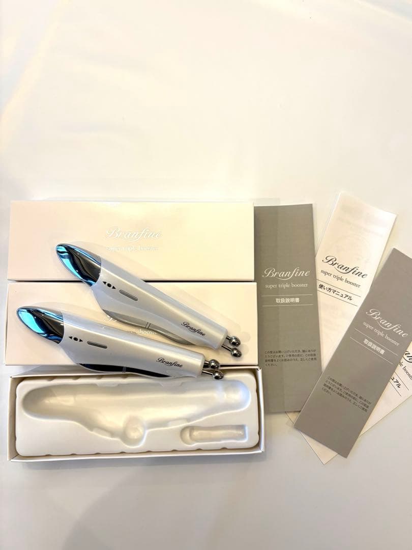 美品ブランフィーネ Branfine スーパートリプルブースター EMS美顔器