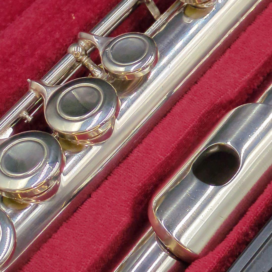 フルート　調整済　ヤマハYFL211S（Eメカ、銀メッキ仕様）