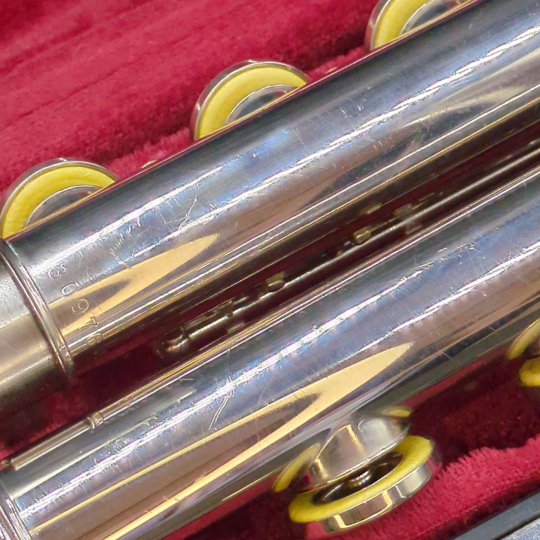 フルート　調整済　ヤマハYFL211S（Eメカ、銀メッキ仕様）