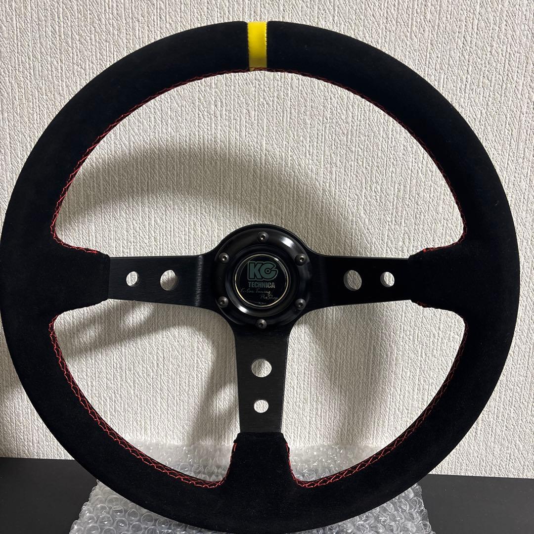KCテクニカ オリジナル スポーツステアリング ホーン付き