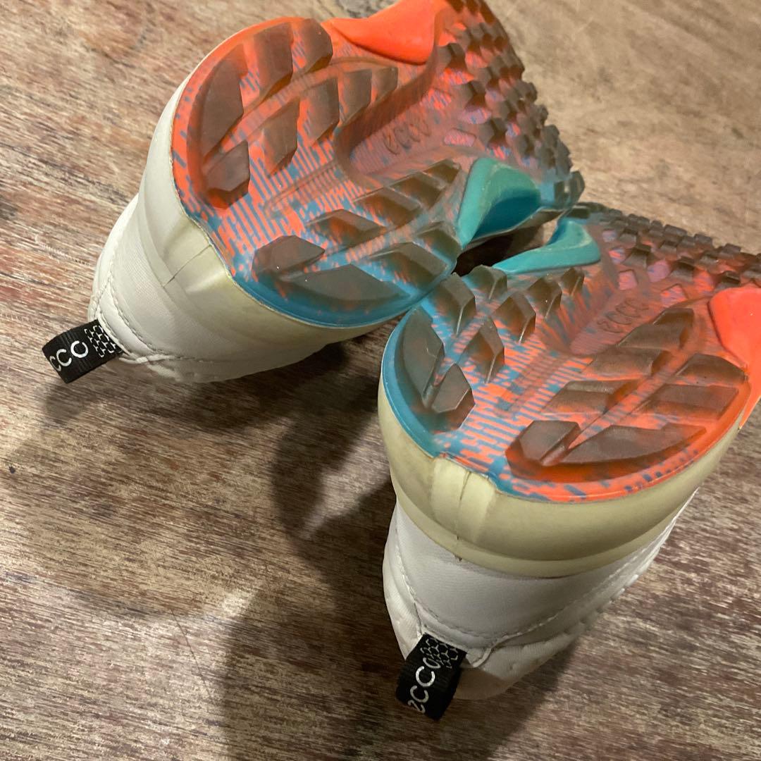 エコー ゴルフシューズ スパイクレス 24.5cm バイオム ハイブリッド4