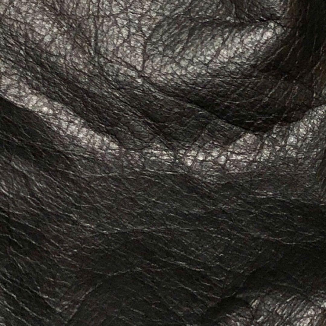 上美品！Paul Smith ポールスミス テーラードジャケット 牛革 ブラック