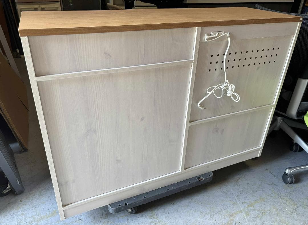 おしゃれ北欧カウンター レンジボードLUFFY LU80-120L 幅118cm