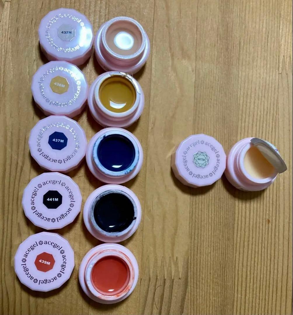 エースジェルセット 102色 ベースジェル2