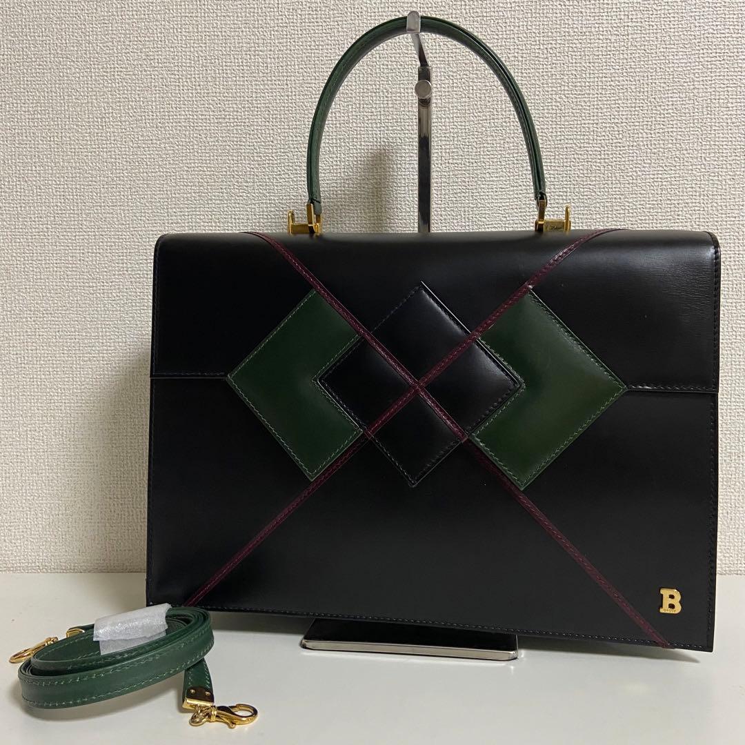 ⭐️未使用⭐️ BALLY　2way　ヴインテージ　ハンドバッグ　ブリーフケース