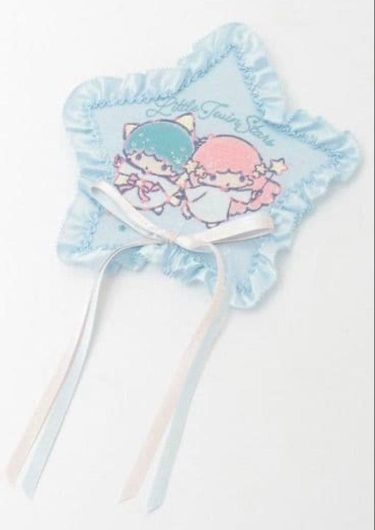 新品未使用　ピンクハウス　リトルツインスターズ　ワッペンブローチ