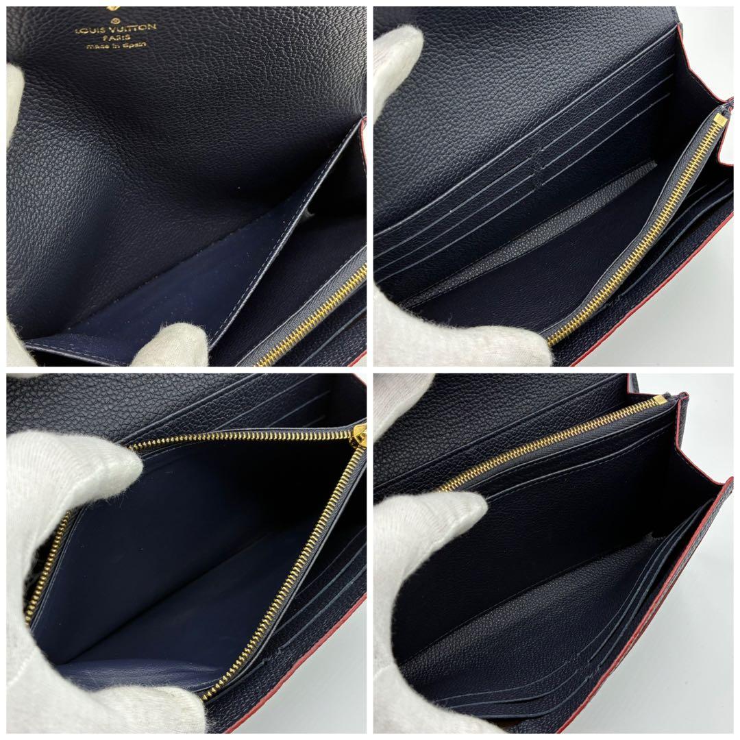 【美品】ルイヴィトン モノグラム アンプラント ポルトフォイユ サラ