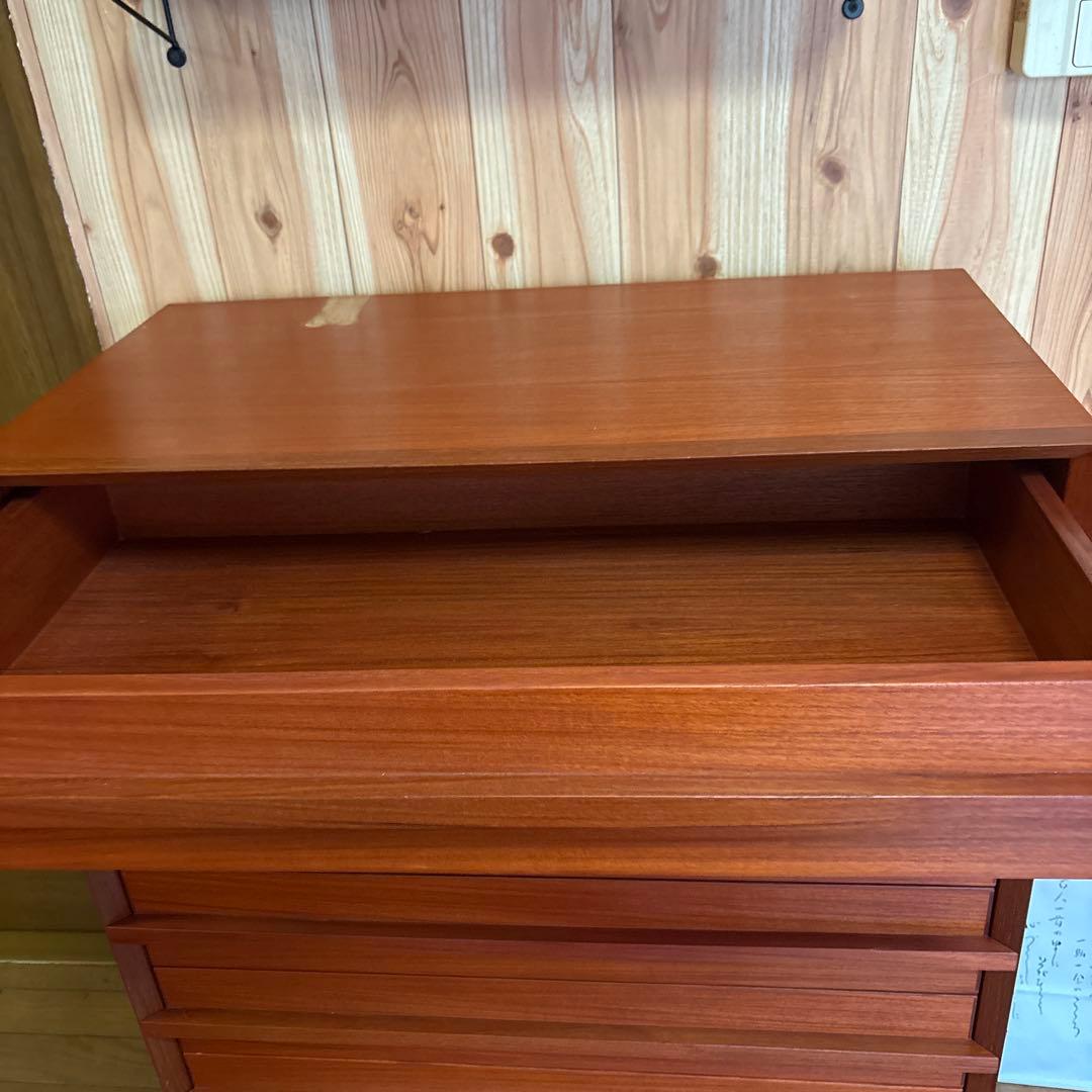 CHLOROS（クロロス）北欧　オリジナル家具　スリム引き出しチェスト 6段