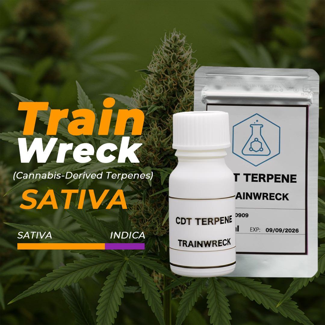 CDT TRAIN WRECK (カンナビス由来テルペン) 10ml