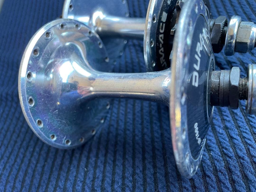 NJS SHIMANO DURAACE ハブ　36H 120mm競輪　ピスト