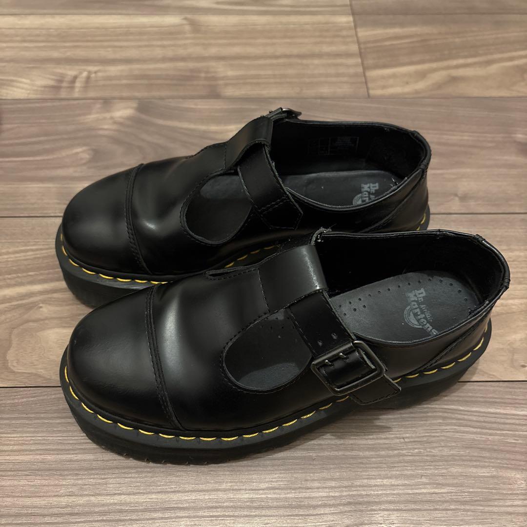 ドクターマーチン BETHAN 厚底 メリージェーン ブラック UK6