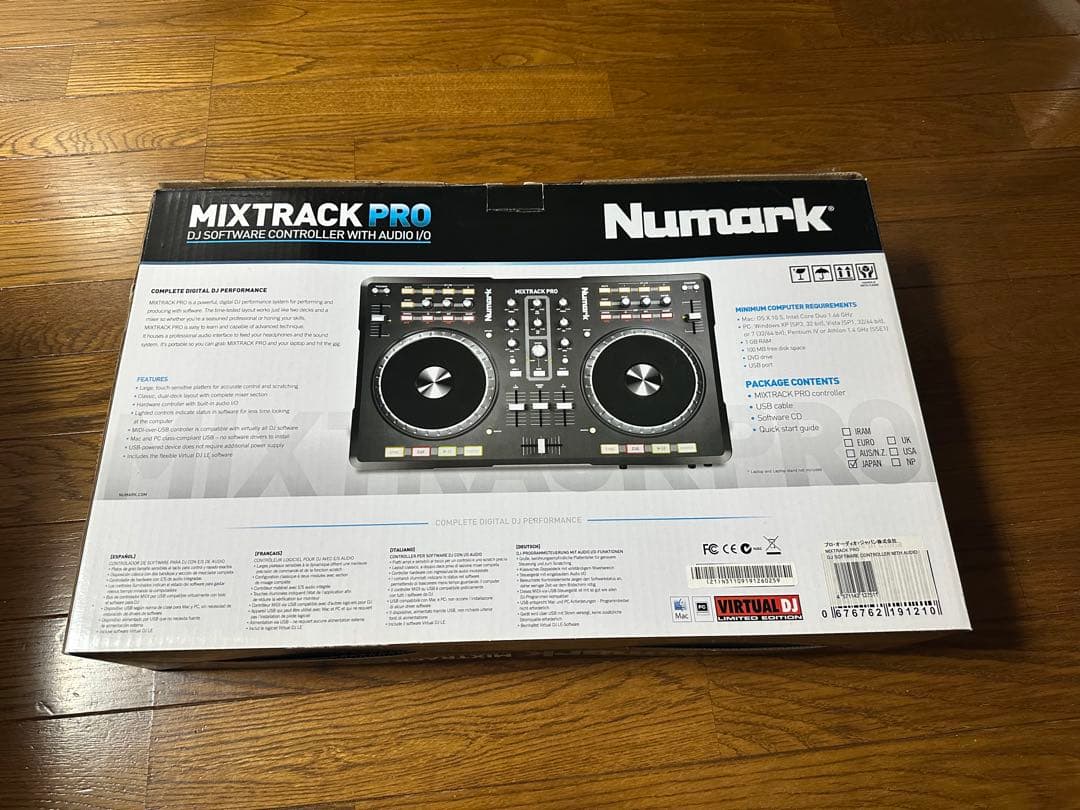 Numark MIXTRACK PRO DJコントローラー　動作未確認