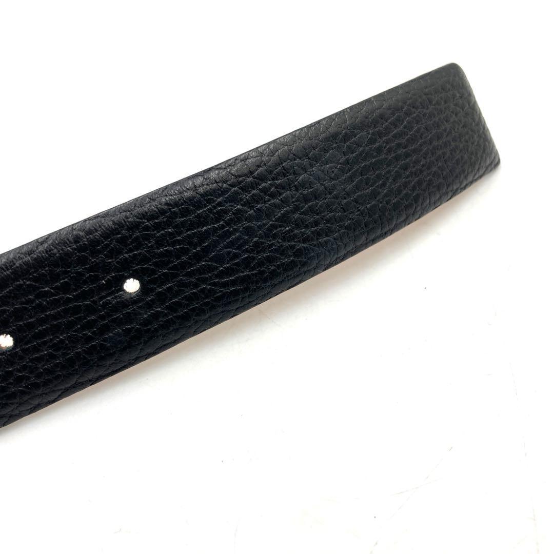 ⭐️美品⭐️トッズ ベルト イタリア製 85 レディース ブラック レザー