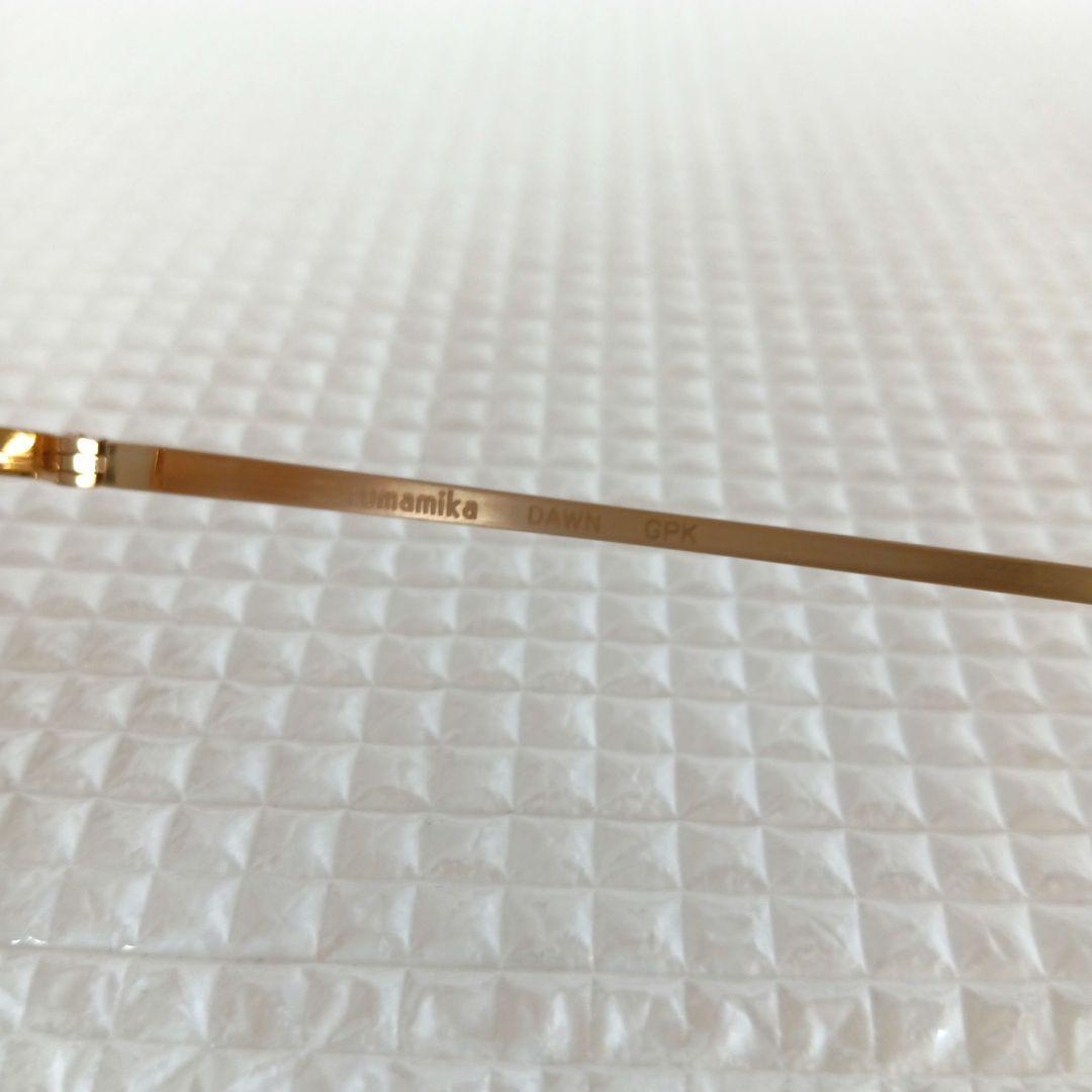 稀少！☆Arumamika アルマミカ 丸メガネ DAWN 47size 多角形