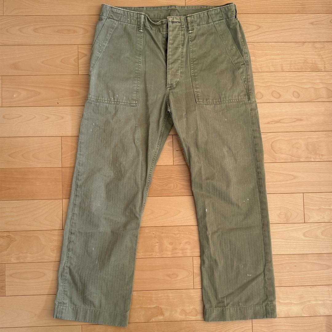 ポロ ラルフローレン ペンキ加工 ベイカーパンツ W34 ユーティリティ