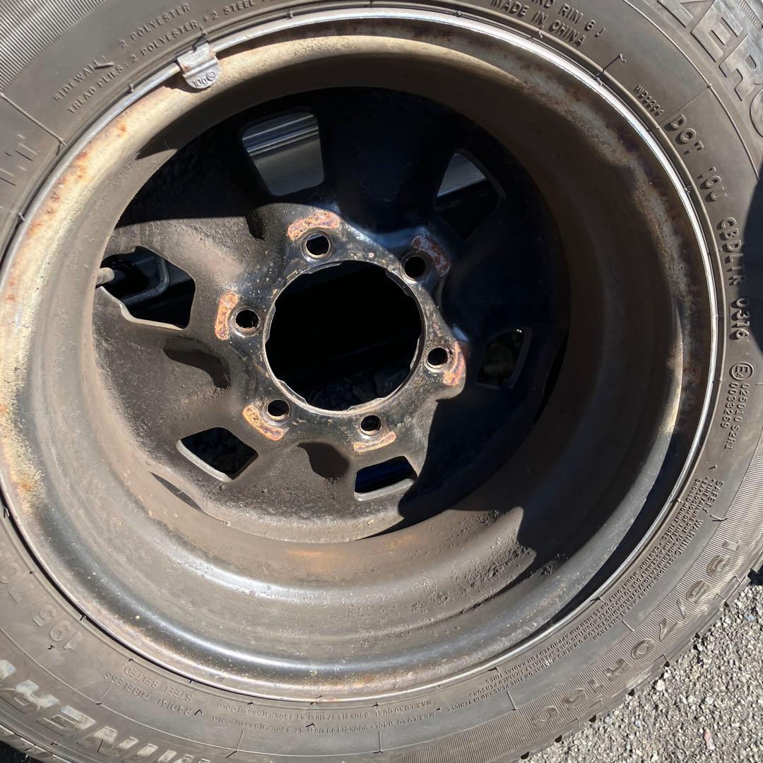 トヨタ純正メッキホイール　ハイラックス　ハイエースなどに