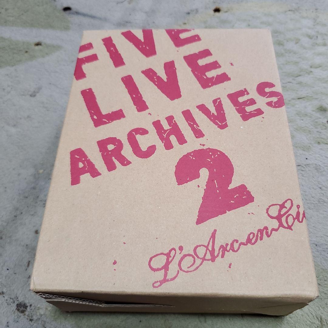 ミュージック L'Arc~en~Ciel FIVE LIVE ARCHIVES 2