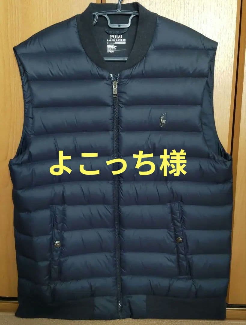 ✨新品✨ラルフローレンRalph Lauren ネイビー ダウンベスト M