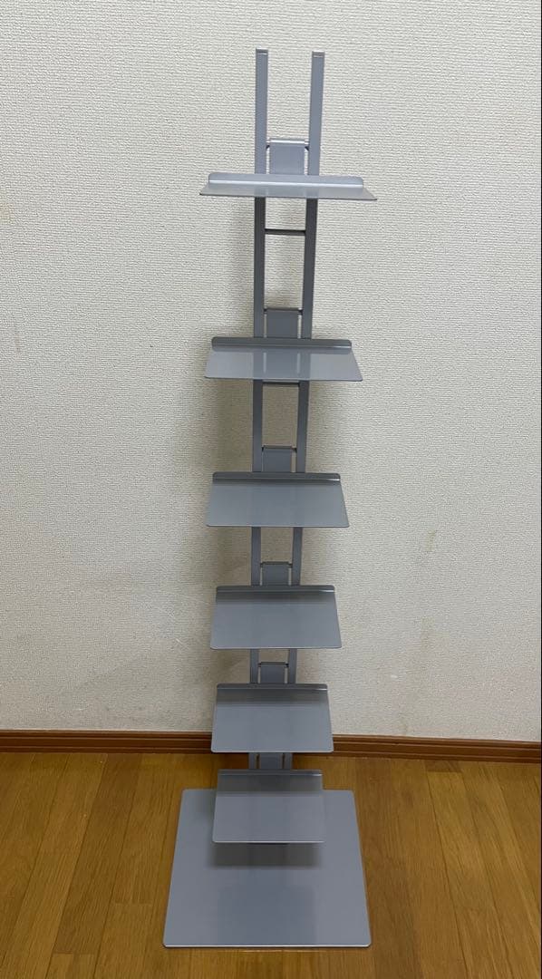 ルネセイコウ タワーシェルフ シルバー