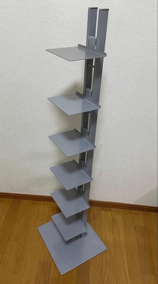 ルネセイコウ タワーシェルフ シルバー