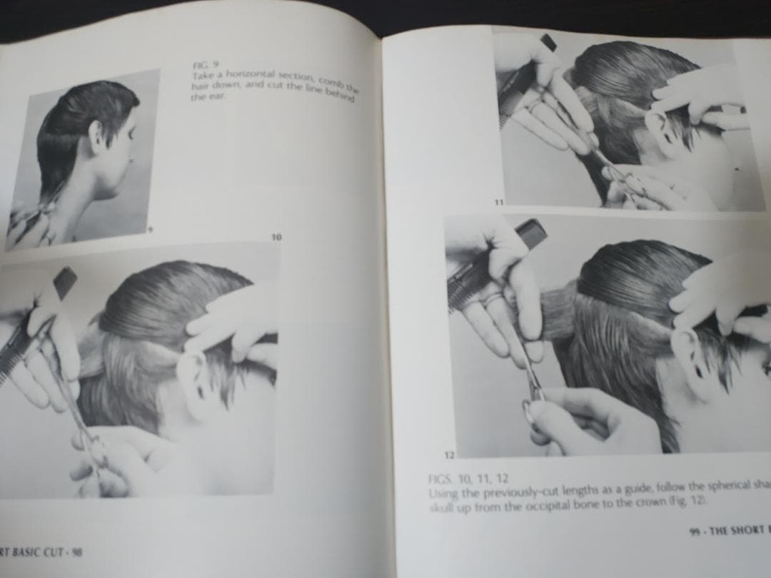 趣味・スポーツ・実用 cutting hair the vidal sassoon way