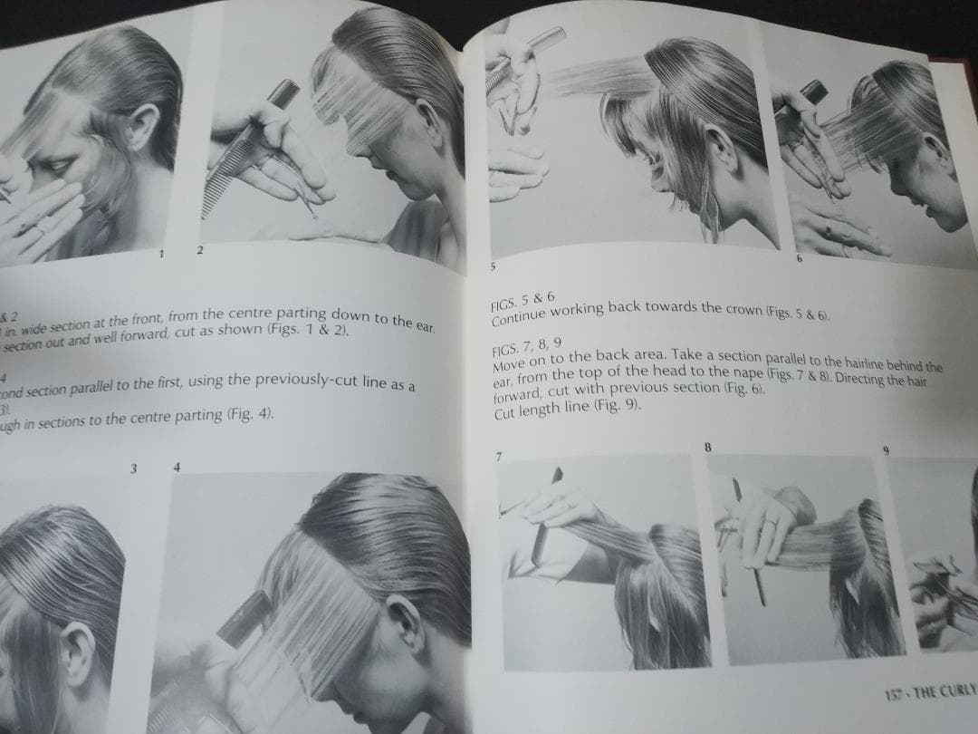 趣味・スポーツ・実用 cutting hair the vidal sassoon way