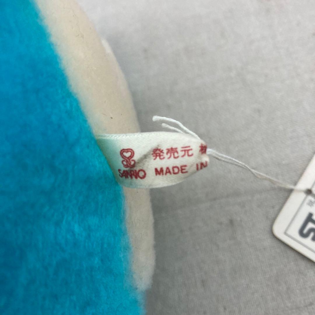 【激レア★タグ付き】サンリオ　SANRIO　恐竜　ぬいぐるみ　1984年製　希少