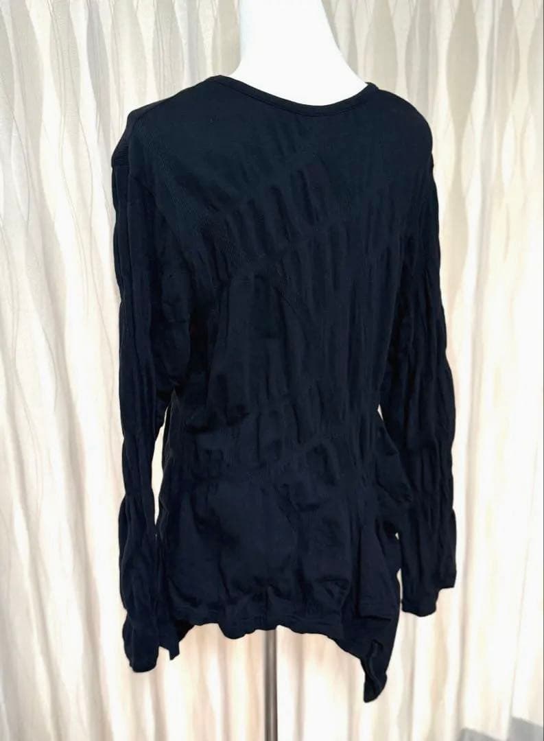 Y's ワイズ ヨウジヤマモト 黒 長袖チュニック