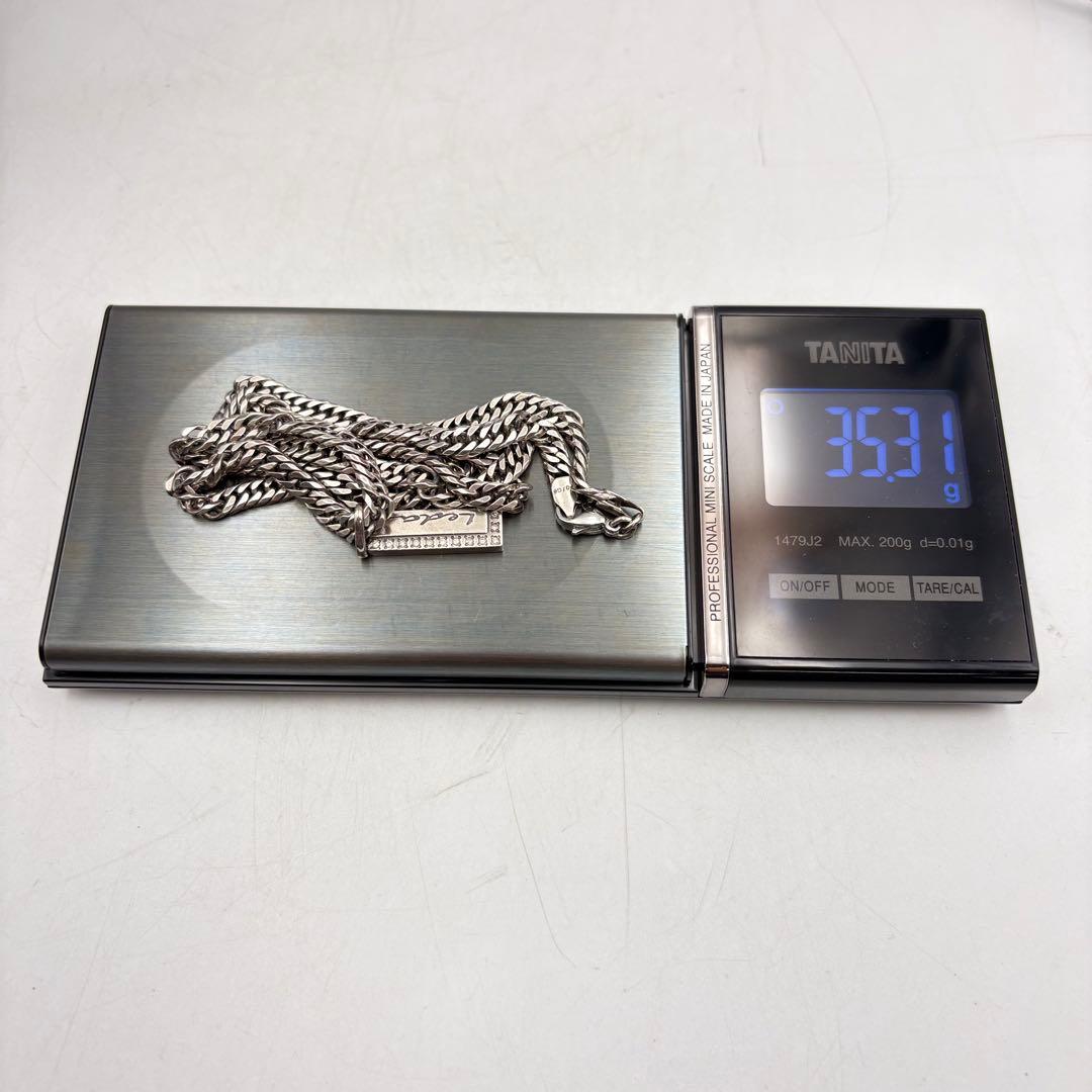 レダシルマ ネックレス ユニセックス シルバー 喜平 1108-S7359t