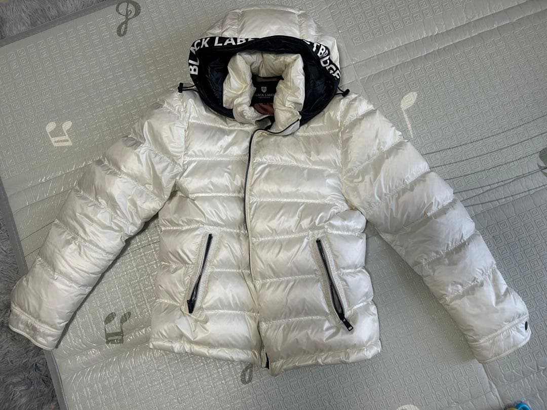 BLACK LABEL ホワイト ダウンジャケット LL