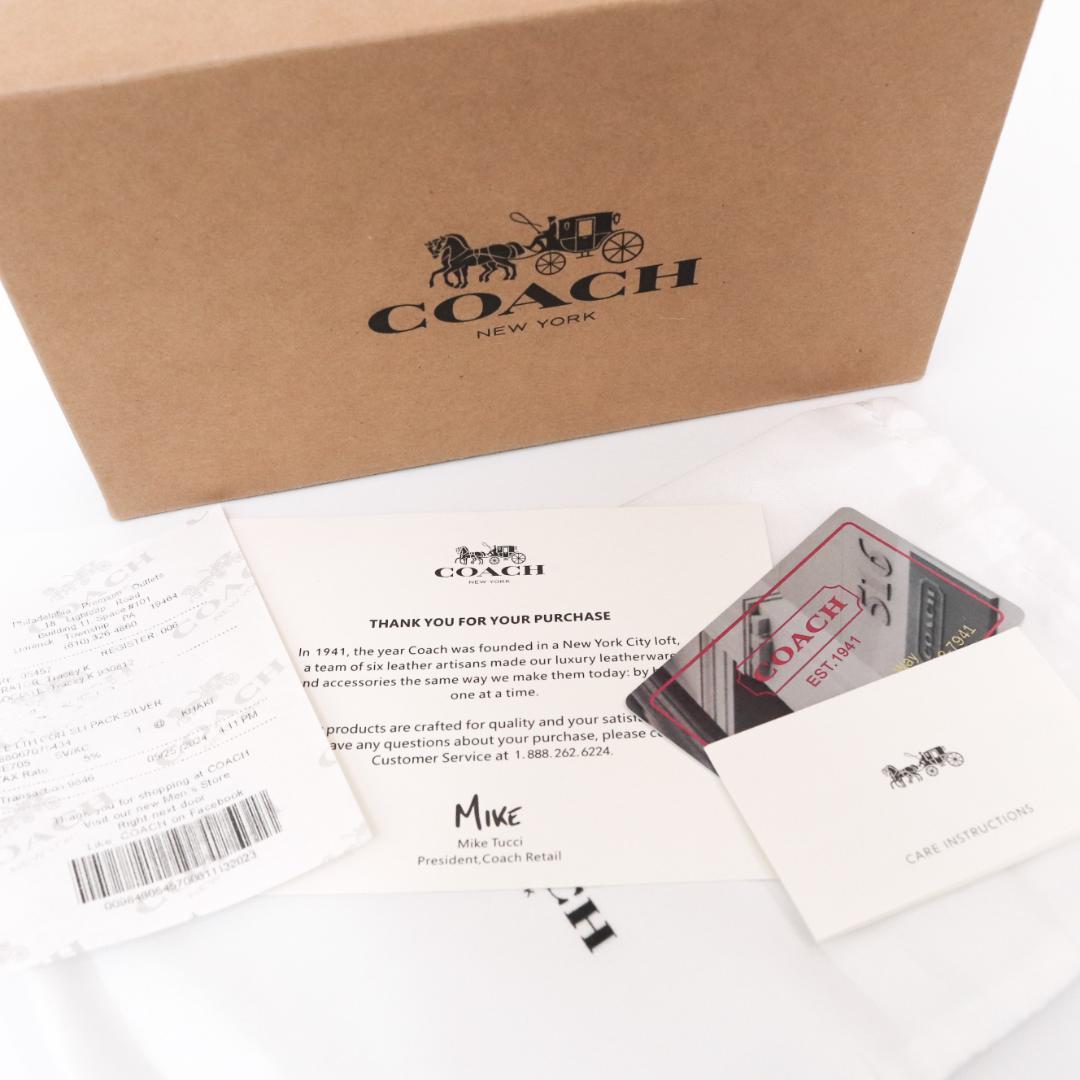 COACH ×PEANUTS　スヌーピー 長財布　シグネチャー　カーキマルチ