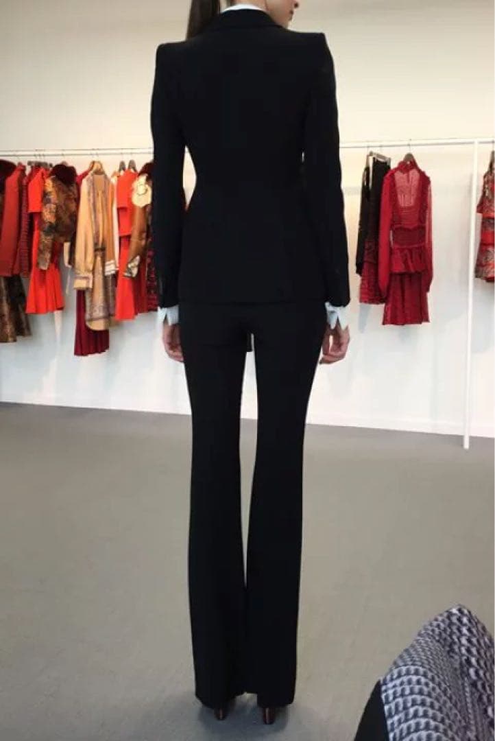 ALEXANDER McQUEEN ブラックスラックス 38