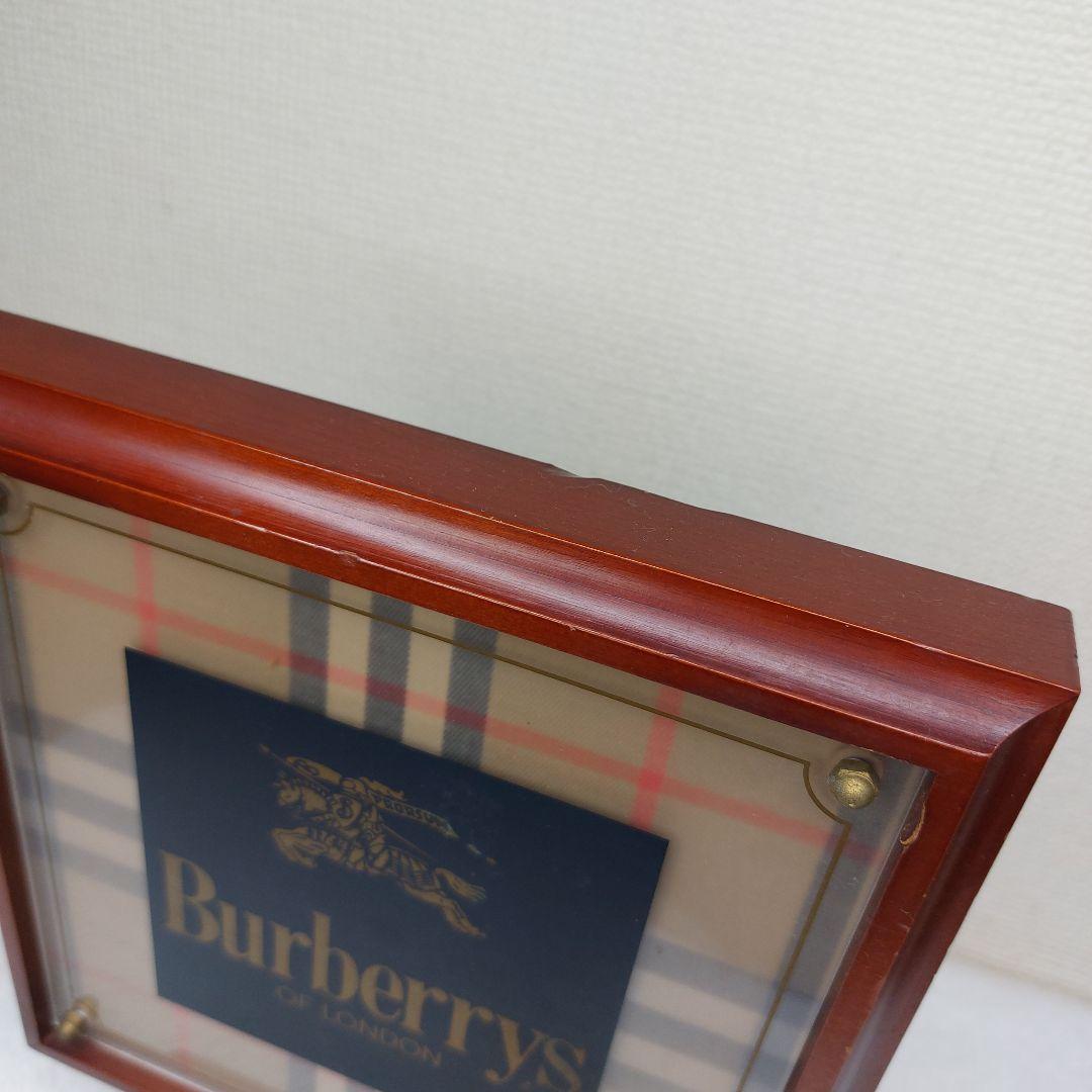 Burberrys バーバリー 自立型ディスプレイプレート 店頭用 看板 パネル