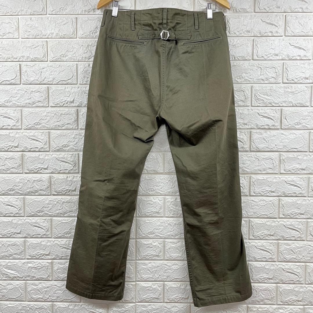 美品　visvim ヴィズヴィム　HIGH-WATER チノパンツ　M カーキ