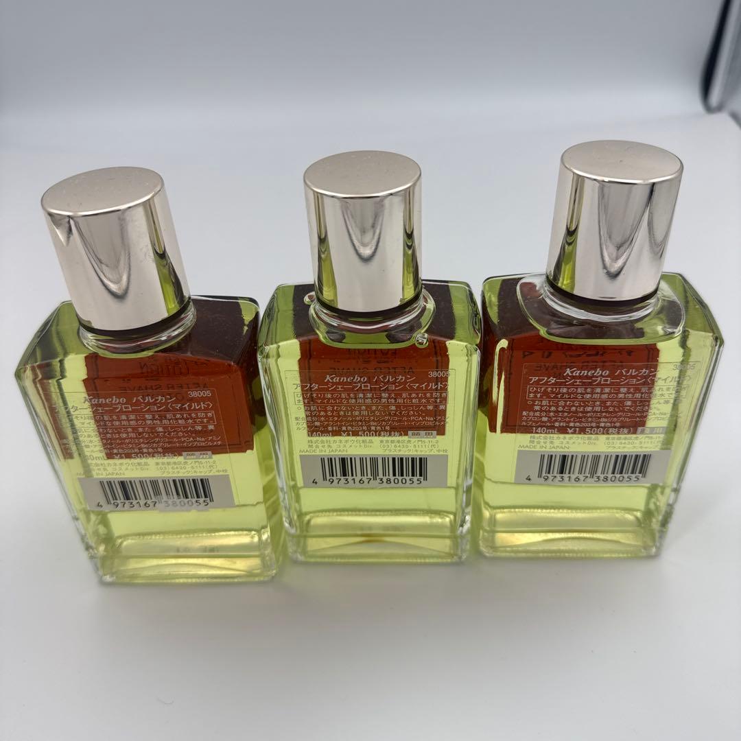 VALCAN アフターシェーブ ローション 3本セット　新品未使用