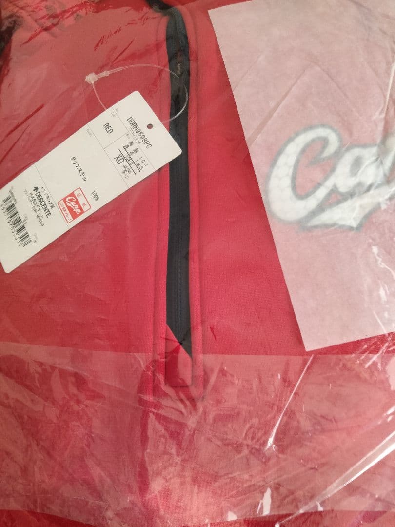 新品未開封　2019 広島カープグッズ フリースジャケット サイズ 　XO