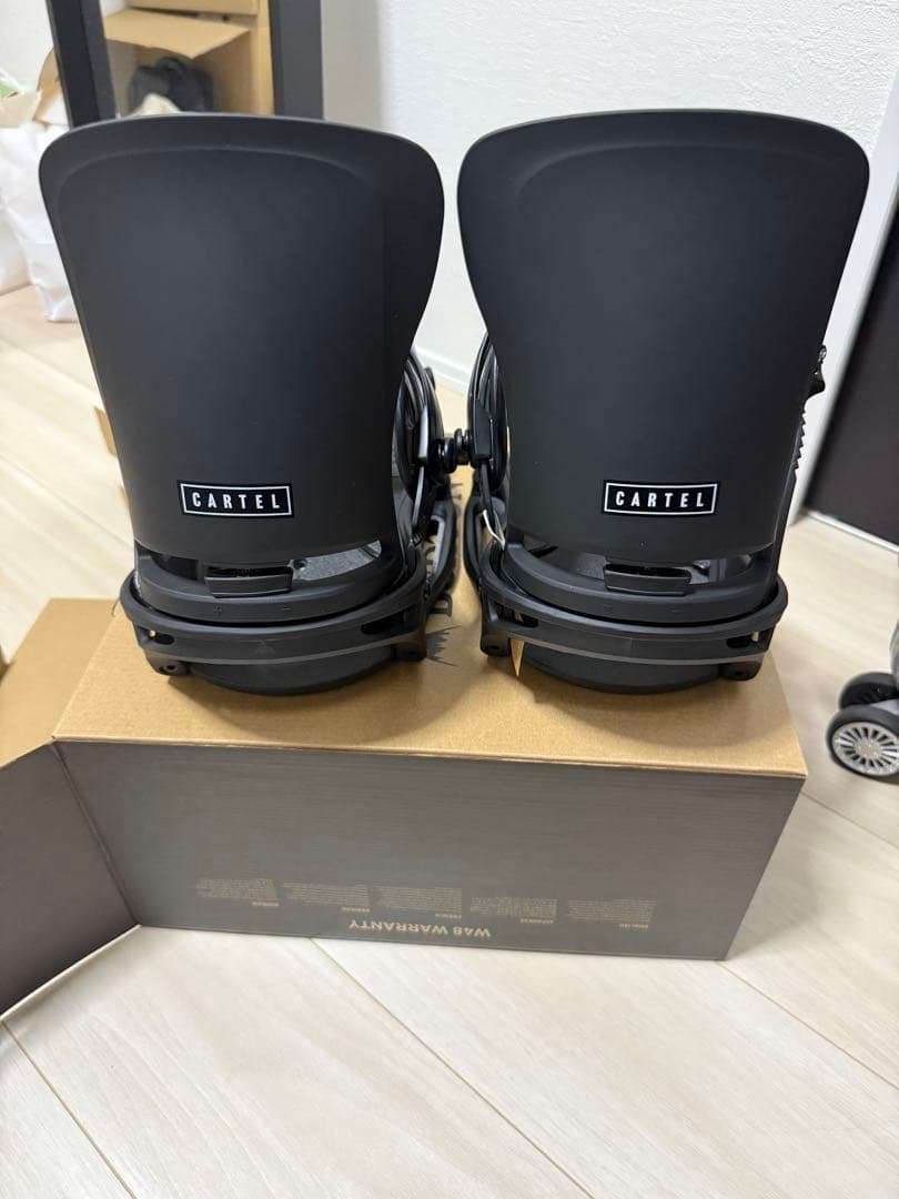 新品Burton Cartel ESTスノーボードビンディング M