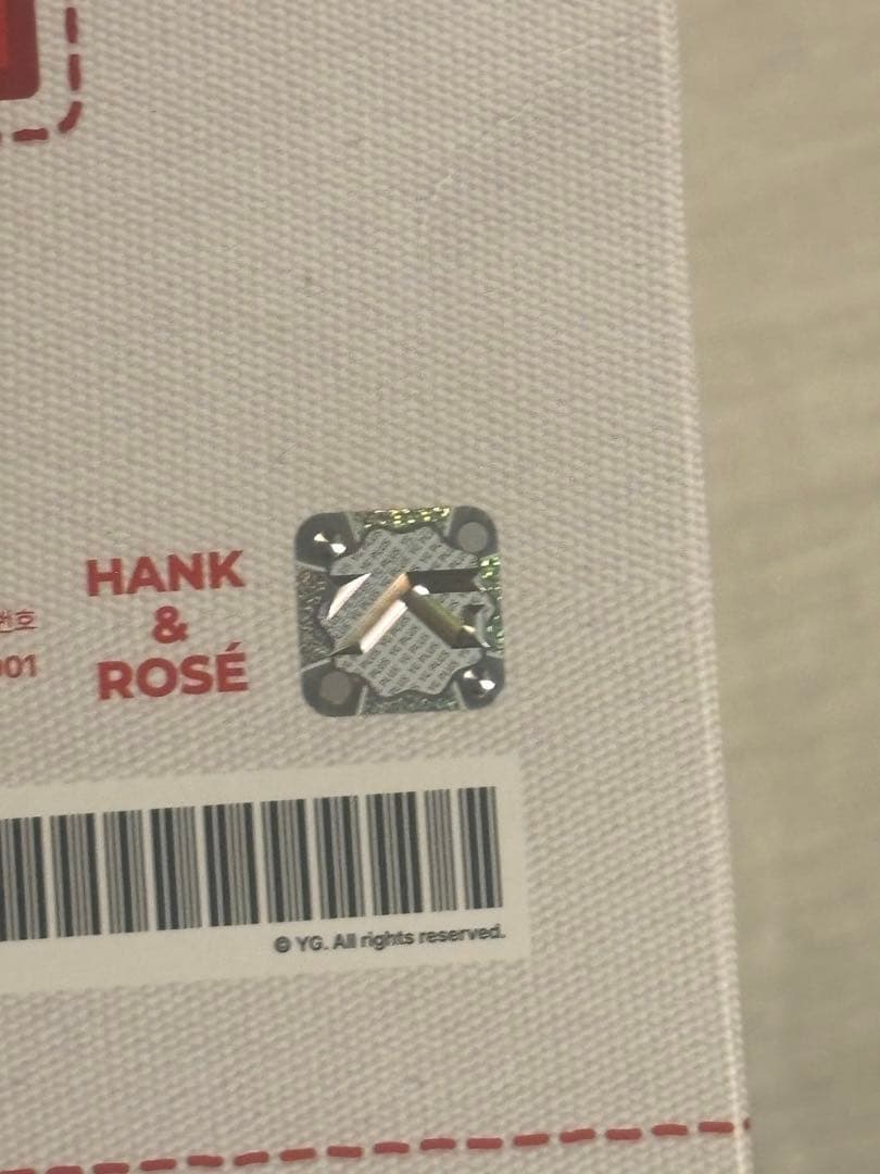 Blackpink ロゼ ぬいぐるみ　Hank & Rose 2024 rose