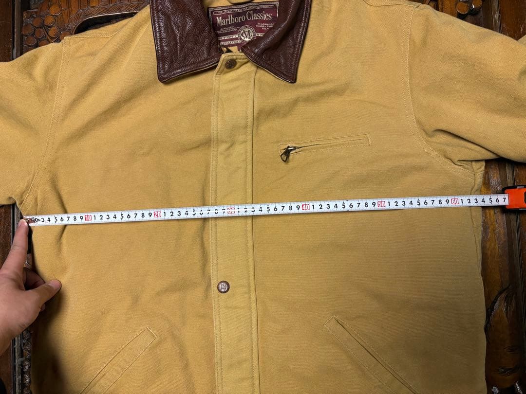 Marlboro Classics　イタリア製　ダック生地　カバーオール　L 茶