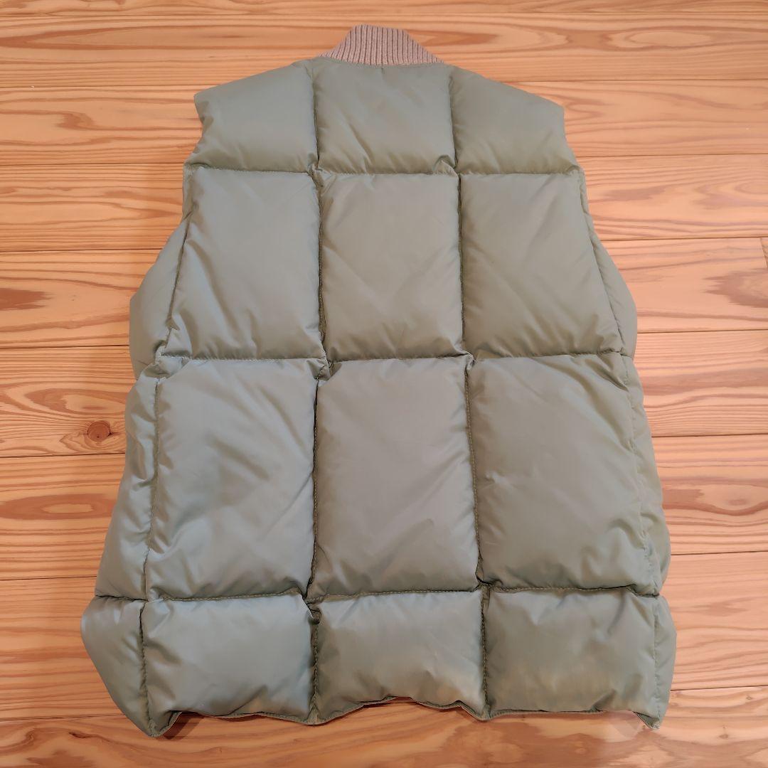 【間違いない逸品】tempco ダウンベスト ピスタチオ