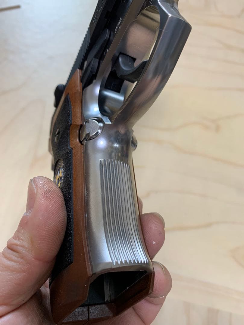 東京マルイサムライエッジスタンダードモデル　固定ポップ　ハーフシルバー