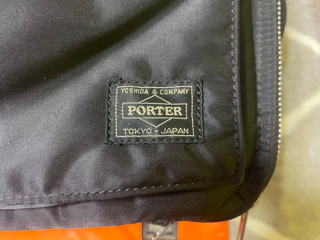 【美品】PORTER ポーター タンカー 3way 2層式　ブラック