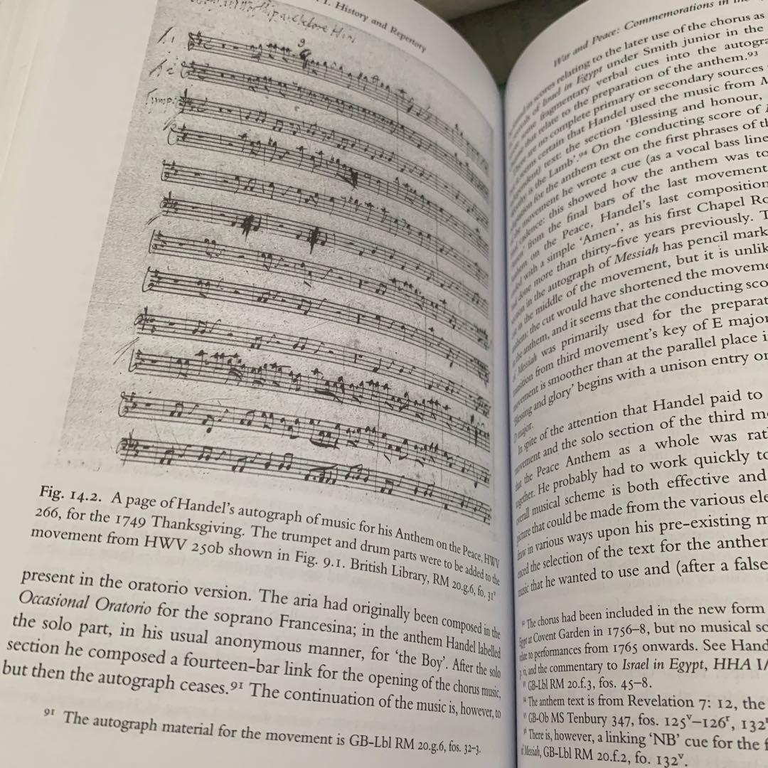 希少　Handel and the English Chapel 