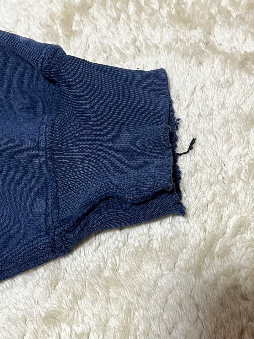 Champion ネイビー ボタン付きカーディガン