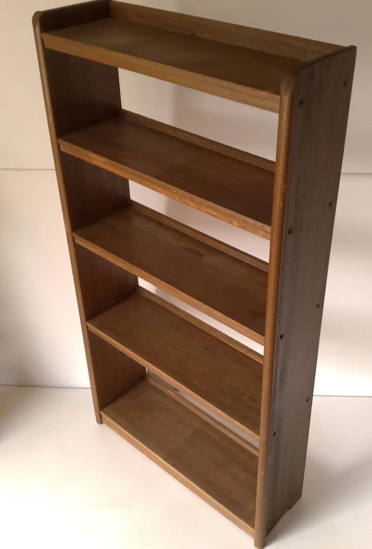 【昭和レトロ】ブックシェルフ 5段 本棚