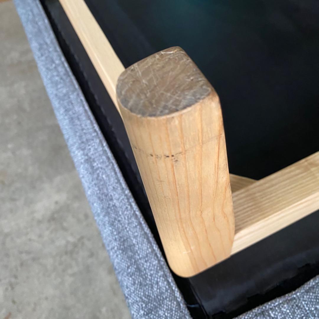 ウニコunico /LOM ロム 2人掛けソファ ベンチバックレスト ビンテージ