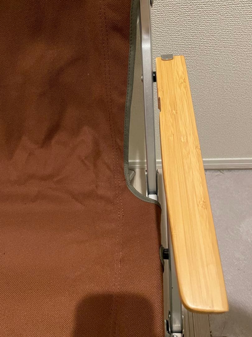 スノーピーク　ローチェア　ブラウン