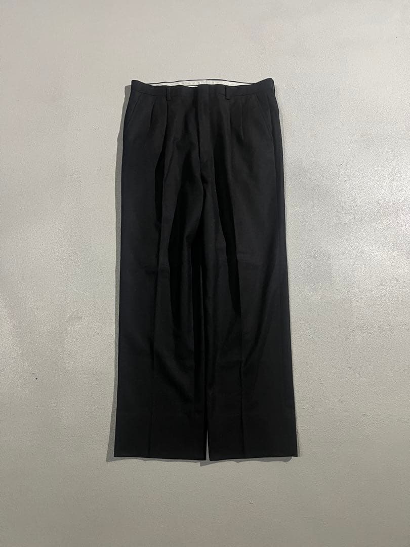 パンツ Archive VALENTINO baggy slacks black